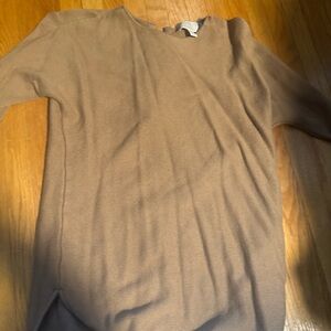 Michael Kors Camel Knit Top